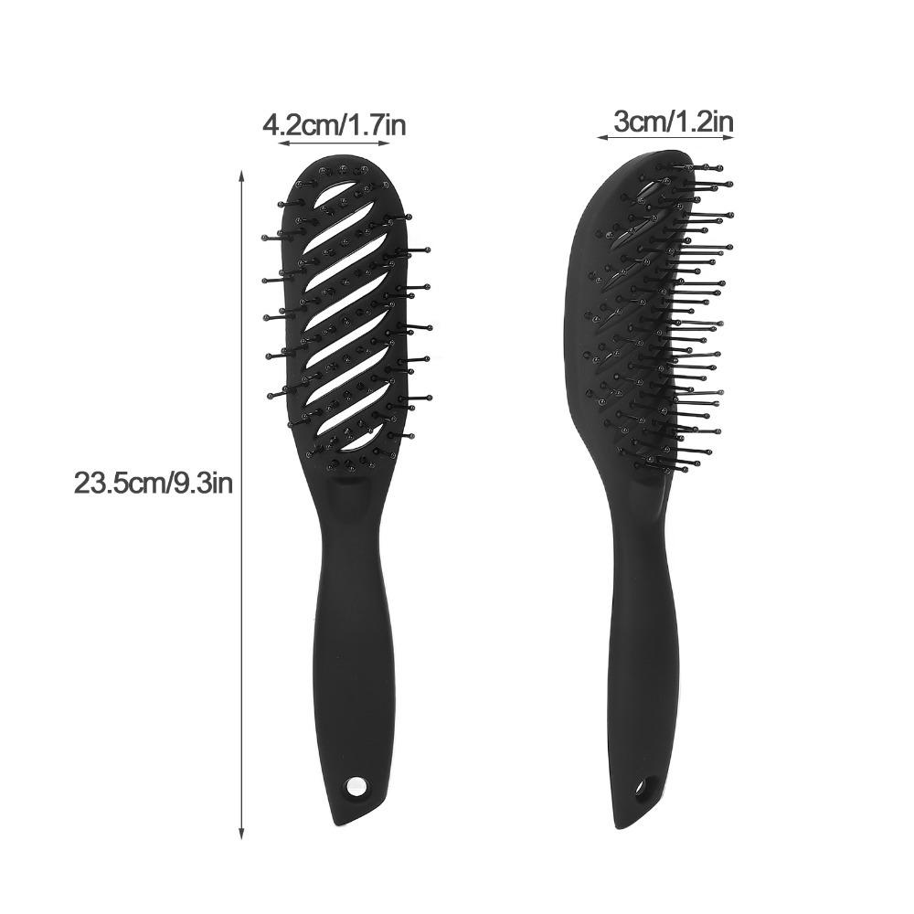 Vented Design Curved Vent Brush Professional Detangling Brush Hair Massage Brush Daily Use