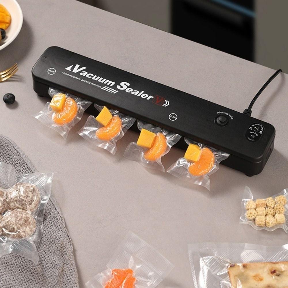 EU Plug Food Packaging Machine Fully Automatic Electric Food Sealer  Preservation Device