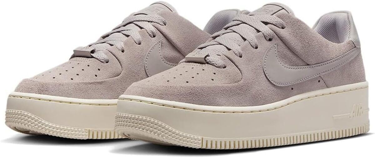 [NIKE] W AIR FORCE 1 SAGE LOW COLLEGE GREY/PALE IVORY AR5339-004 24.5cm