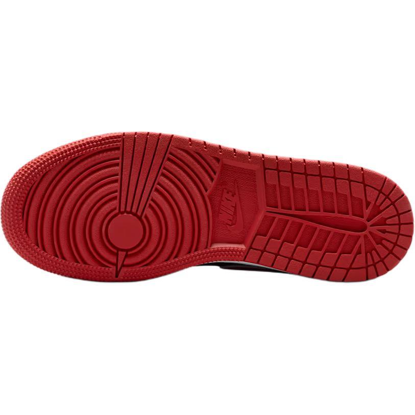 Air Jordan 1 Low SE Grade School 'Black White Varsity Red' (Unisex) Black / White / Varsity Red Kids' Basketball Shoes HV4396 006