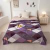 Flannel Blanket Soft Warm Throw Nap Air Conditioner Multi-use Gift