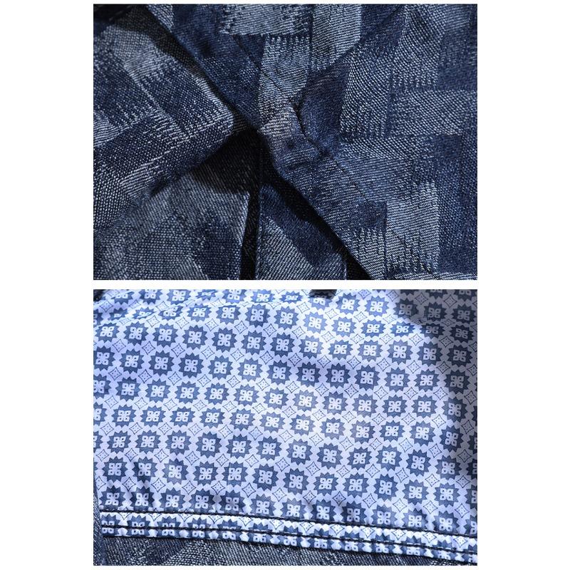 Denim Jacket Men's Autumn and Winter Retro Workwear Casual  Ins Trendy Brand Versatile Lapel Top