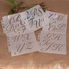 Exquisite Letter Number Stencil Template DIY Album Card Making Painting Template