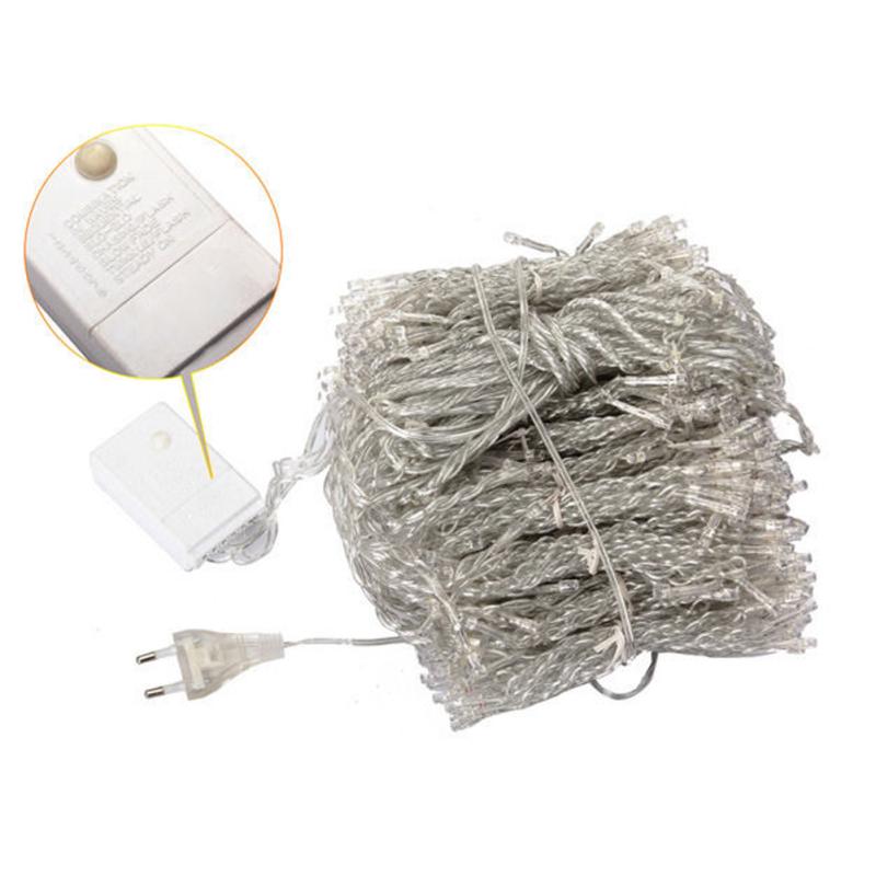 3Mx3M 300 LED Outdoor String Light Curtain Light for Christmas Xmas Wedding Party Home Decoration-US