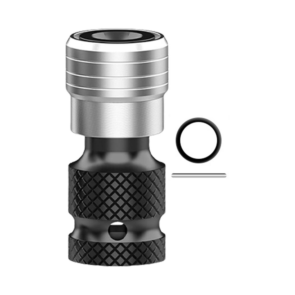 1/2inch Drives To 1/4inch Hex Drill Chuck Socket Adapter For Wrench Household Electric Wrench Power Accessories