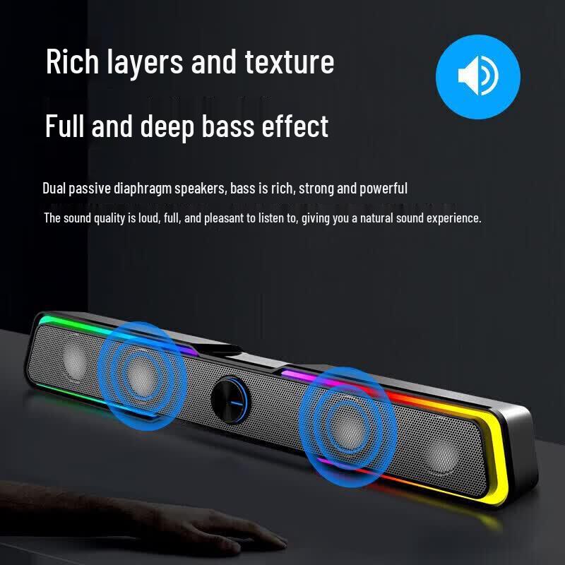 HP DHE-6002S Gaming Bluetooth Computer Speaker (CN Version)