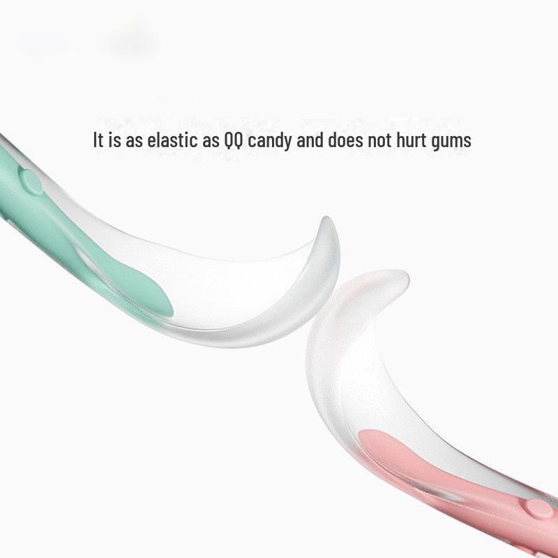 Silicone Baby Feeding Spoon Set for Newborns - Soft Training Utensils for Easy Meal Supplementation