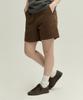 URBANDTYPE Capri Washed Chino Shorts_Brown