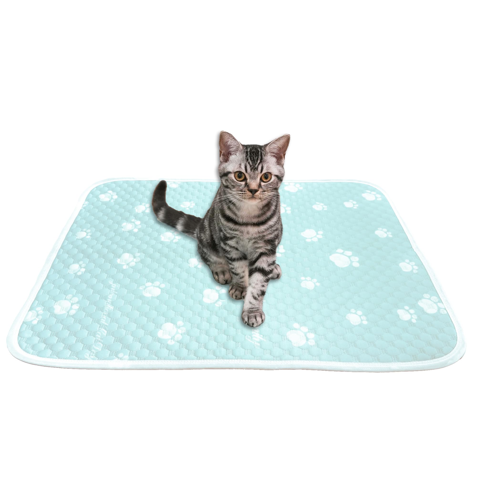 

Sunframe Летний охлаждающий коврик для собак, впитывающая пеленка для домашних животных, для средних и крупных пород, 1 шт., моющийся, водонепроницаемый, прохладный на ощупь, дышащий, толстый,