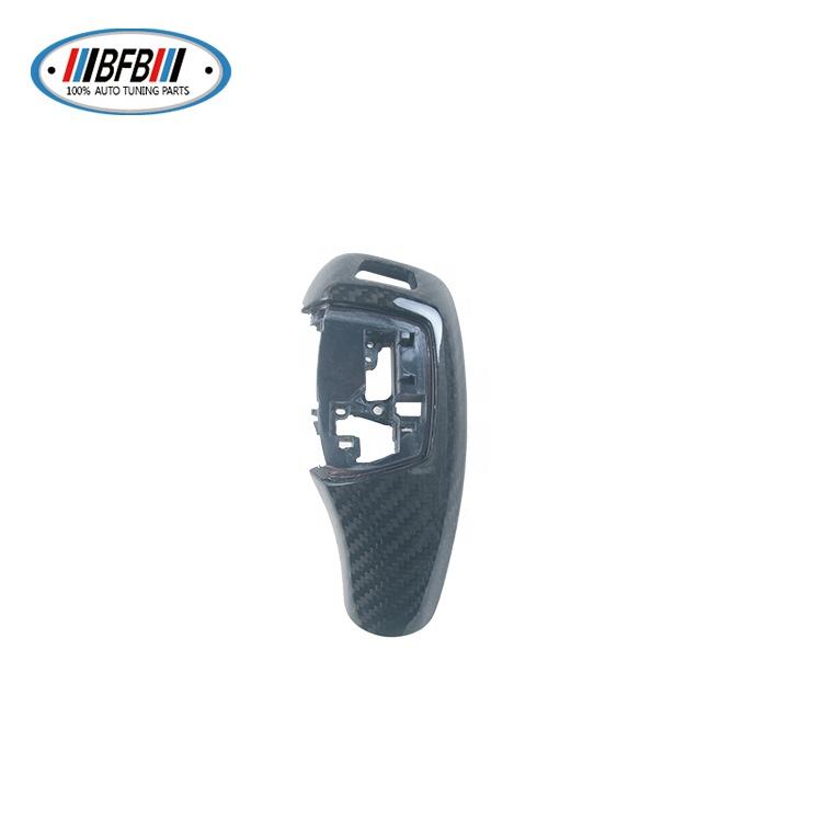 Real Carbon Fiber Gear Shift Knob Cover Trim Replacement Style for BMW F30 F10 F20 F32 2012+