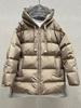 Shenzhen Nanyou women wear down jackets on both sides, winter new hooded short bread jackets, high-end trendy jackets