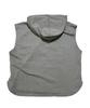 Sk8Er Rock Neo Sweat Hood Zip-Up Vest ((Melange Gray))