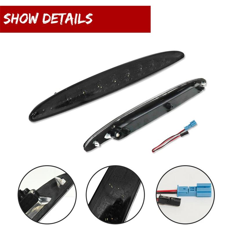 For Mini Cooper R50 R53 2002 2003 2004 2005 2006 High Mounted Brake Light Assembly Rear Roof 3Rd Brake Light 63256935789 Black
