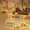 2m 20 Lights Christmas Lights Garland Santa Claus String Lights For Party Decorations Xmas Tree Decor New Year Gift 2025