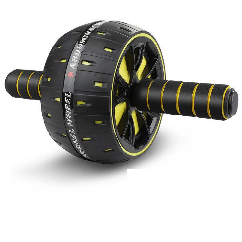 Dual Ab Wheel Roller with Knee Mat Custom Logo Abdominal Workout Exercise Strength Core Fitness Plastic EVA Materials