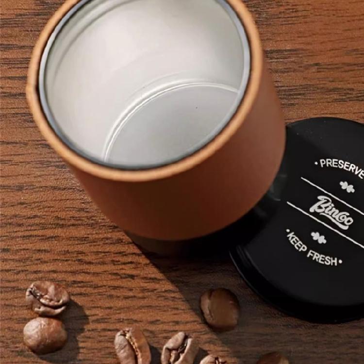 Portable Coffee Bean Storage Vessel Home Storage Container for Preserving Original Aromas and Flavor On The Way