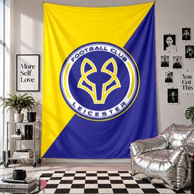 Leicester City Football Wall Tapestry Home Decor Wall Hanging Cloth for Bedroom Living Room Background