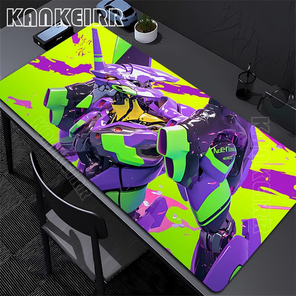 XXL Keyboard Gamer Mouse Pad Mouse Pads Large Gaming Mousepad Laptop Desk Mat Anime Girl Asuka Evangelions Mouse Mats