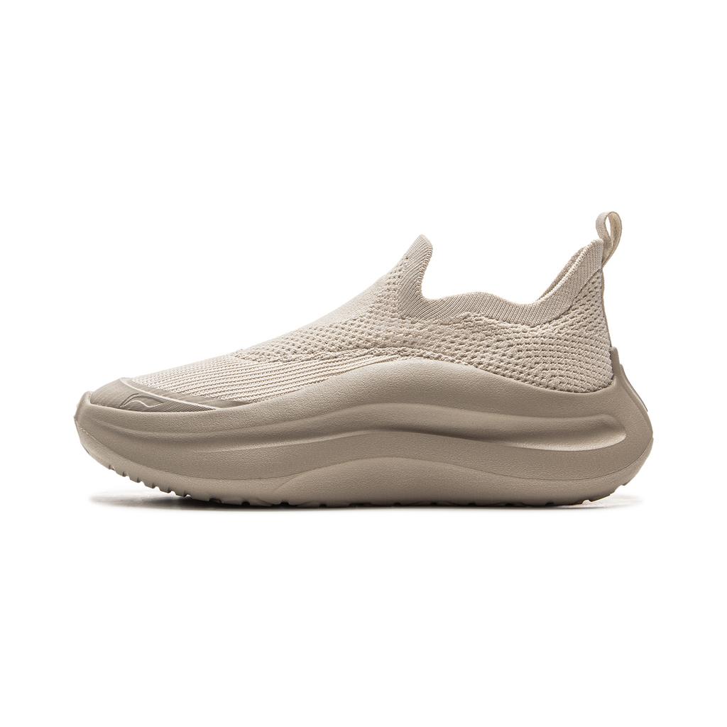 Li Ning Sports Life Collection Cushioning Slip Resistant Abrasion Resistant Breathable Lightweight Low Top Casual Shoes AGLV028-5
