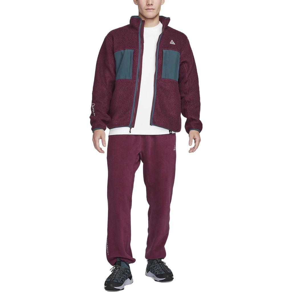Nike ACG Series Color Block Zip-Up Stand Collar Casual Fleece Patchwork Woven Jacket Men Jacket Various FN0373-681