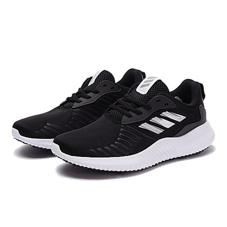 adidas Alphabounce Rc J Abrasion Resistant Slip Resistant Abrasion Resistant Slip Resistant Low Top Kids' Running Shoes BW0575