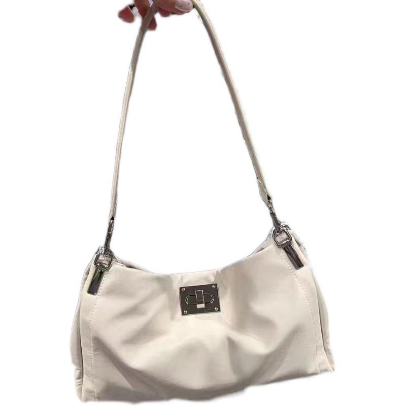 Niche High-end Shoulder Bag for Women New Fashion Commuter Armpit Bag Soft Leather Texture Fashionable Handbag for Women