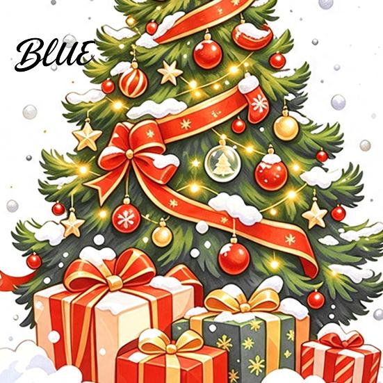 Reusable Static Stickers Christmas Tree Window Cling Xmas with Colorful Balls and No Glue Gift Boxes Holiday PVC Decals for Glass Doors Showcases