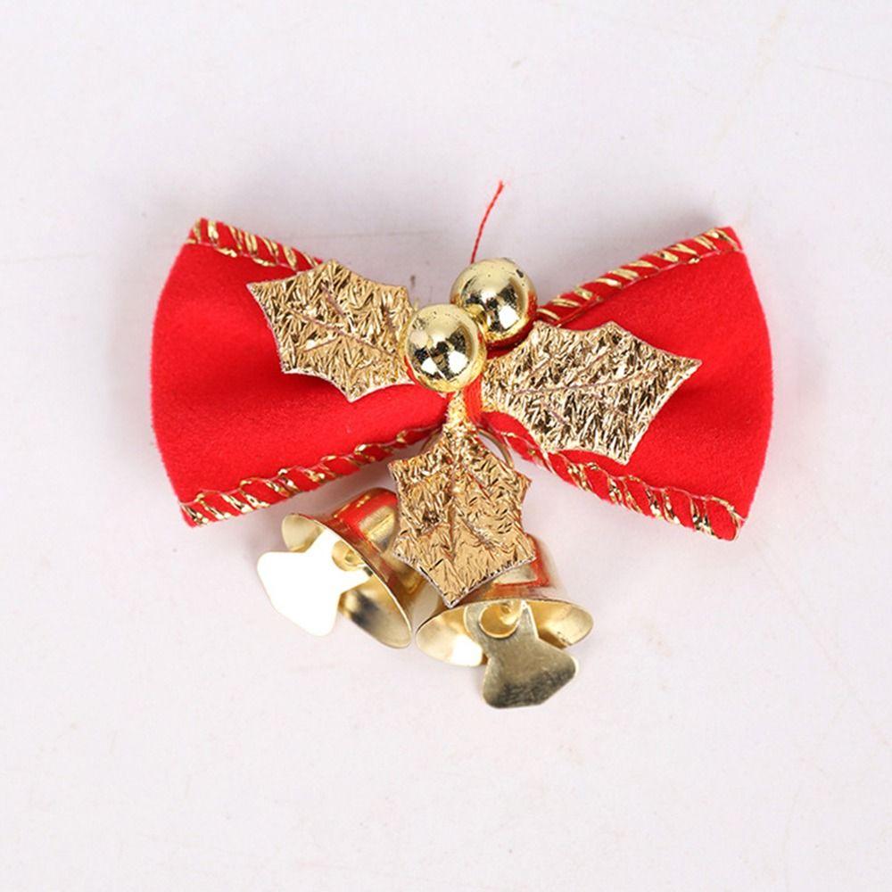 Hanging Decor Bowknot Ornament Present Bow Christmas Tree Christma Gift Box  Garden