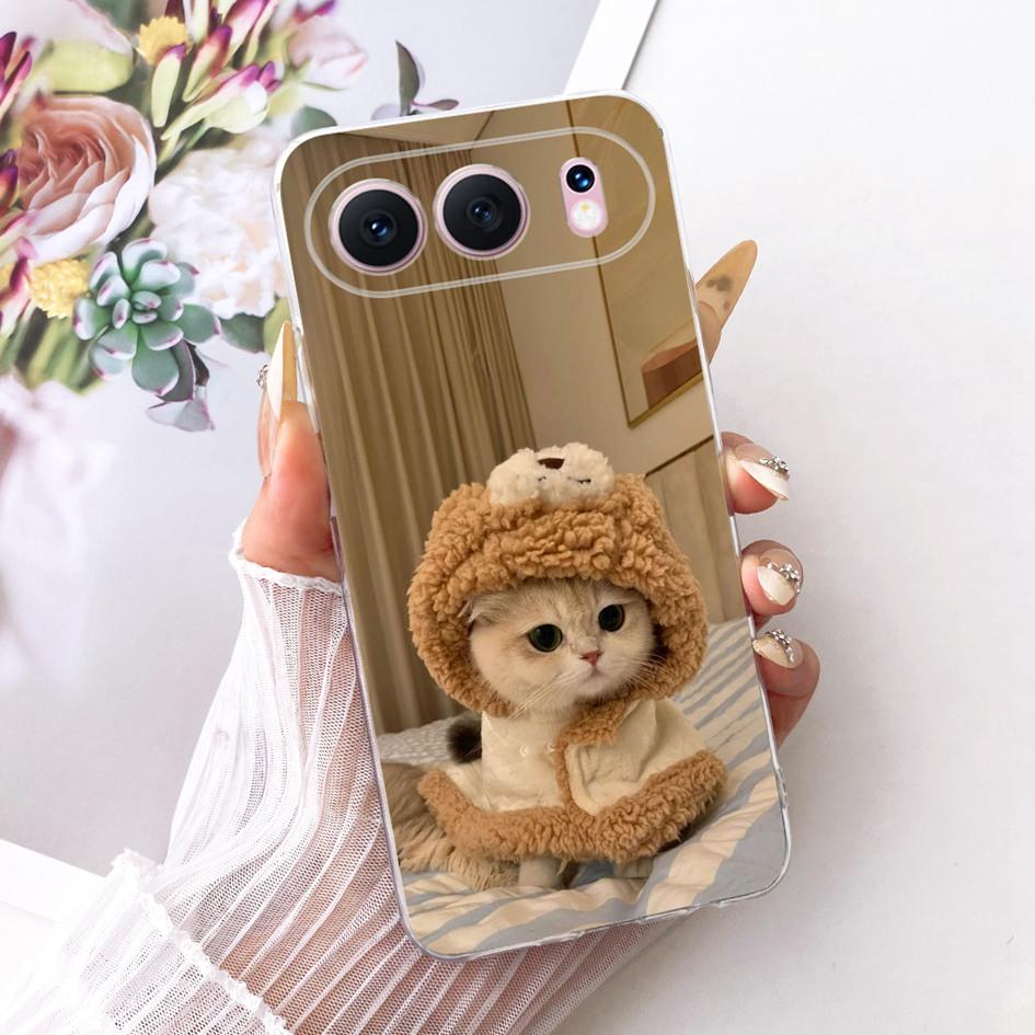 6.55" For Honor 500 5G Case Fashion Flower Bowknot Soft Slim Silicone Phone Cover For Honor 500 Pro Funda MEY-AN00 Honor500 Capa