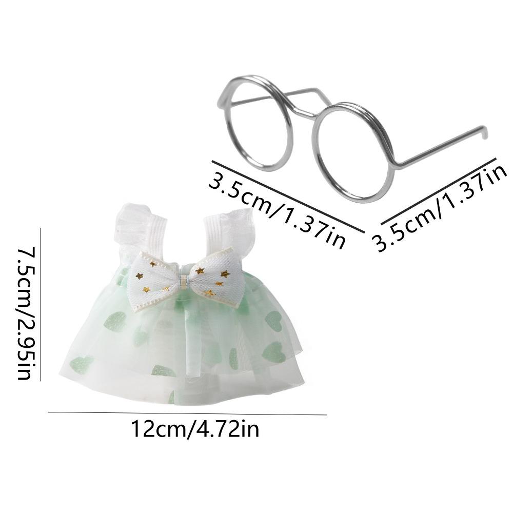 Elegant Hamster Princess Dress Lightweight Petty Pet Skirt Set Guinea Pig Photo Props Fancy Rats