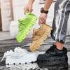 2025Mens Fashion Luxury Casual Sneakers Comfortable Thick-soled Shoes Designer Height Increasing Fashion Breathable Sports Shoes