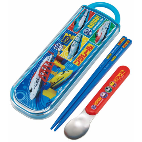 

Skater Chopsticks and Spoon Set for Plarail 21 CCA1, Made in Japan