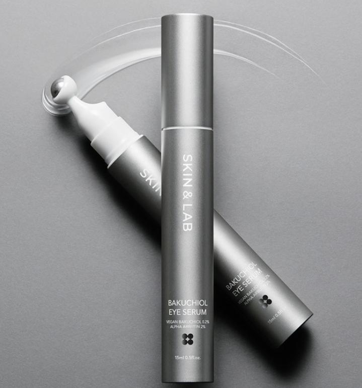 SKIN&LAB Bakuchiol Eye Serum 15ml | Anti-Aging Eye Care | Korean Skincare