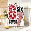 Artwork S-SIX SEVEN67 Throw Soft Warm Throw Blanket for Bedroom Living Room Bed Travel Camping Picnic Gift