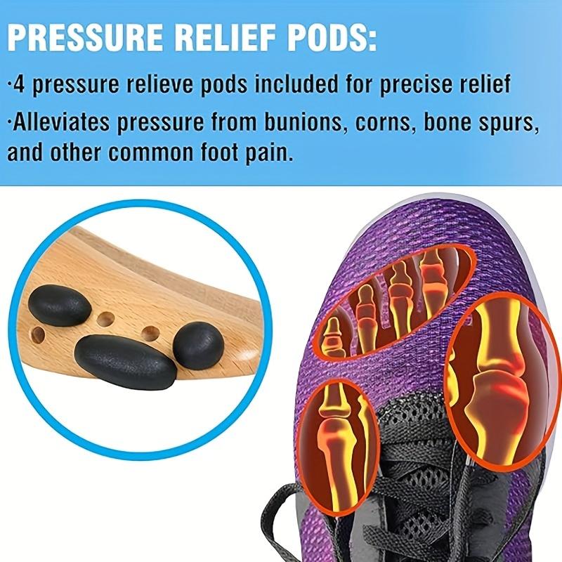 1Pc Shoe Stretcher Women and Men's Shoe Widener - Wooden Expander for Wide Feet, Bunions or Calluses Wooden Shoe Stretcher