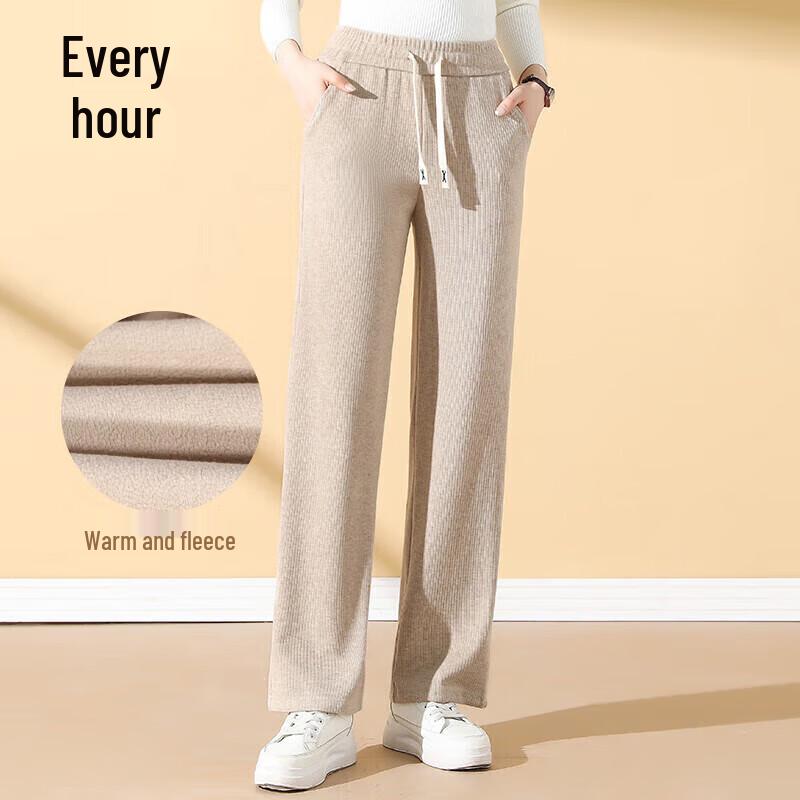 

Women s Loose Straight Wide-Leg Casual Pants 5XL