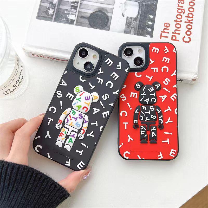 

3D Violent Bear Phone Case for iPhone 13 Pro Max & Apple 11 XIAOMI