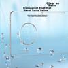 POZZO Transparent Integrated Glass Lens Hard Case for Huawei Mate30 Pro, Shockproof Simple Luxury Designn, Borderless Anti-Yellowing Phone Cover