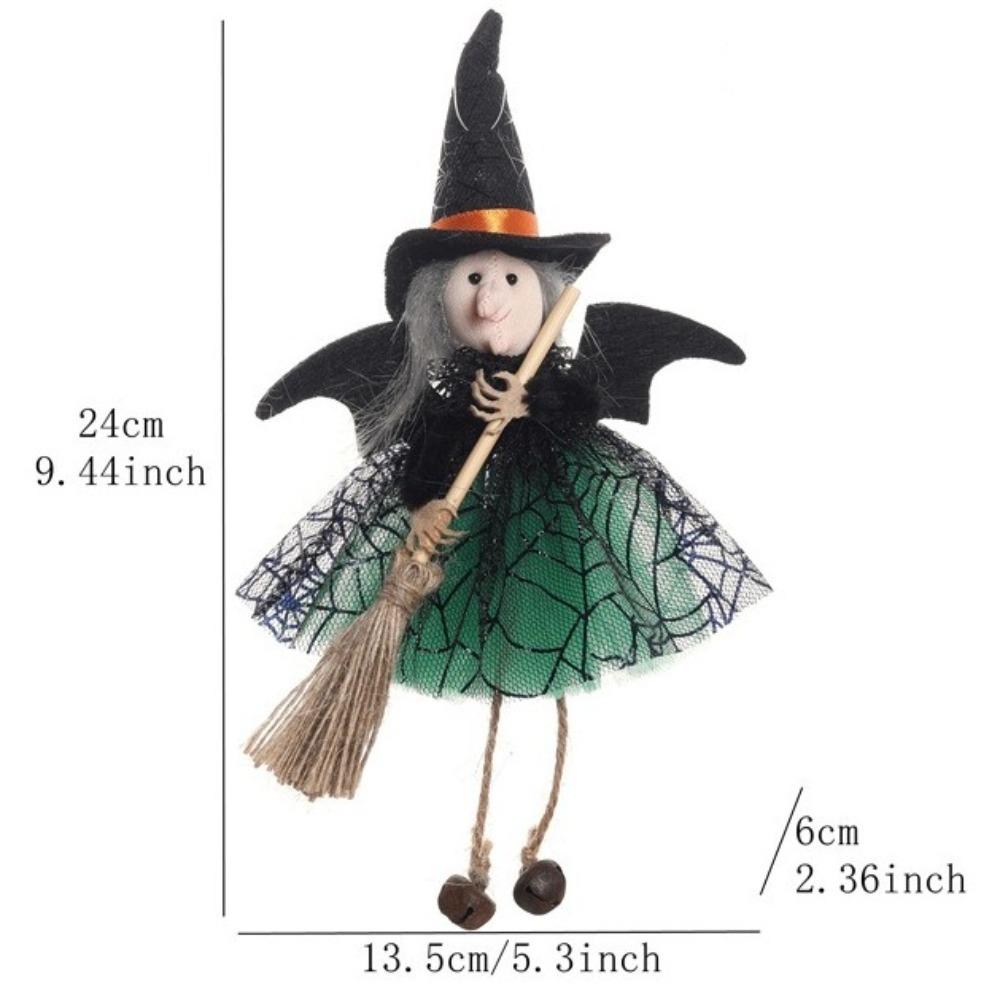Ghost Halloween Dolls Witch Trick Or Treat Hanging Pendants DIY Decoration Festival Figurine Drop Ornament Home Decoration