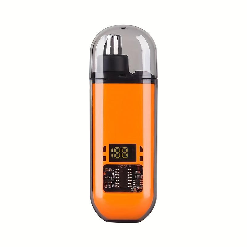 

Rechargeable Trimmer for Ear and Nose Hair | Eyebrow and Facial Hair Remover for Both Genders | USB Electric Gift for Father S Day 1pc помаранчевий