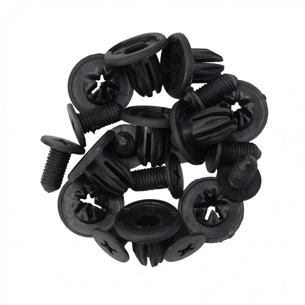 Black Wheel Line Clips Easy To Install Practical New