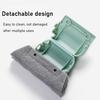 3Pcs Crevice Brush with Soft Cleaning Cloth Ergonomic Non-Slip Handle Reusable Washable Design Window Grooves Narrow Gaps Dust Dirt Remover