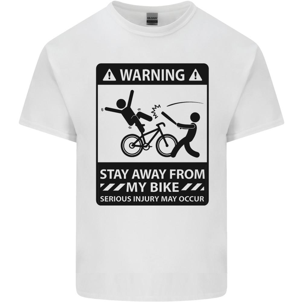 Stay Away From My Bike Cycling Cyclist Mens Light Cotton T-Shirt Unisex T-Shirt S
