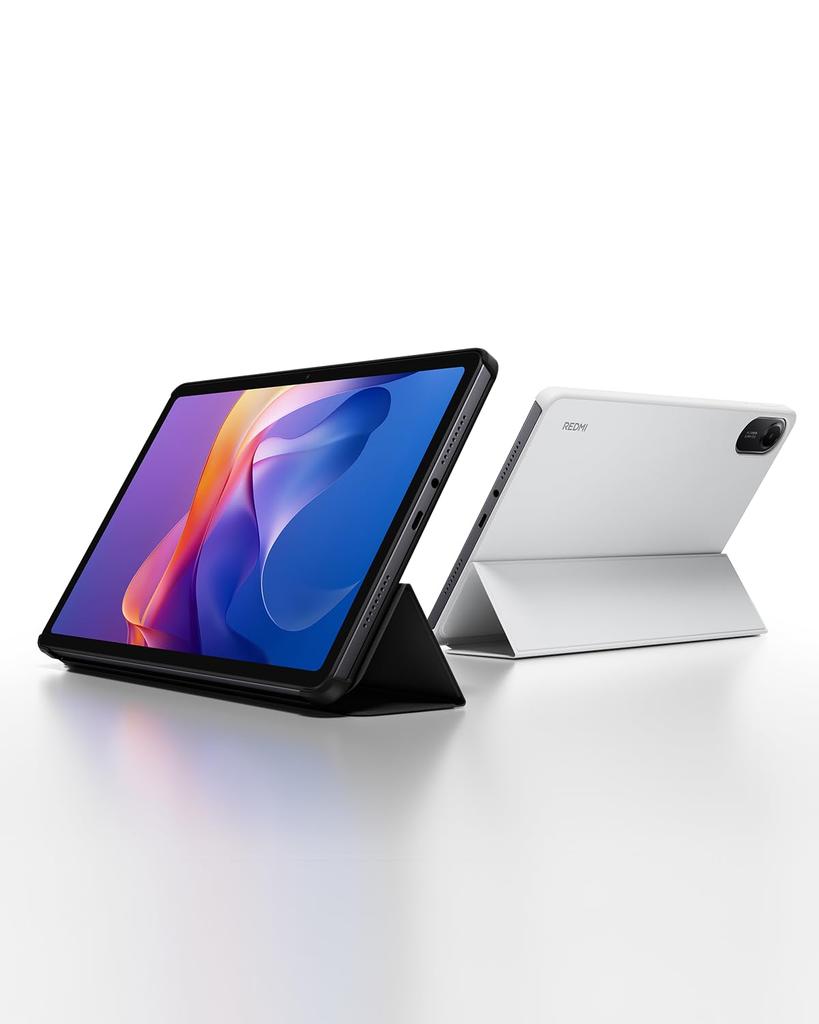 Genuine Xiaomi Redmi Pad 2 Full Smart Wake Case, Gray, Protection, Tri-Fold Stand, Function, Thin, Lightweight, Scratch-Resistant, Shock-Resistant
