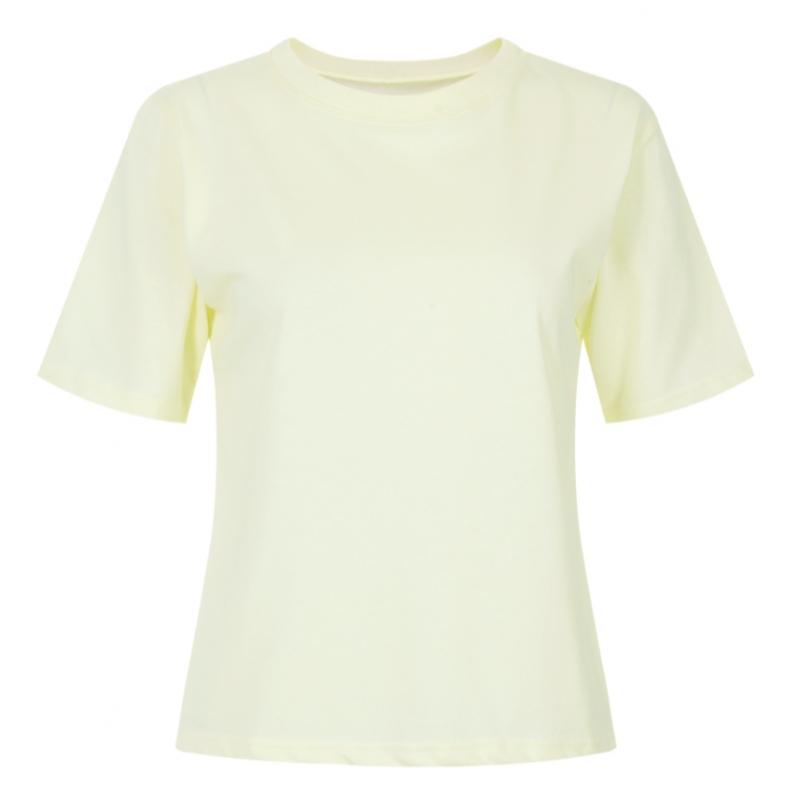 Shop   Women S Round Neck ShorT Sleeve Solid T ShirT Black Dai wSh 20556