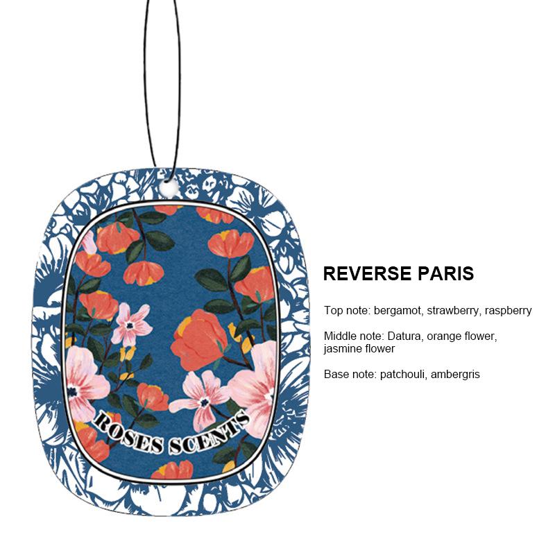 Car Supplies Anti-flavor Fragrance Paper Hanging Piece Lovable Not Pungent Car Solid Jewelry Car Accessories Portable