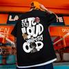 Hip Hop Oversize T Shirt Men Streetwear Harajuku Cartoon Print Tshirt Short Sleeve Cotton Loose HipHop T-Shirt Plus Size 5XL