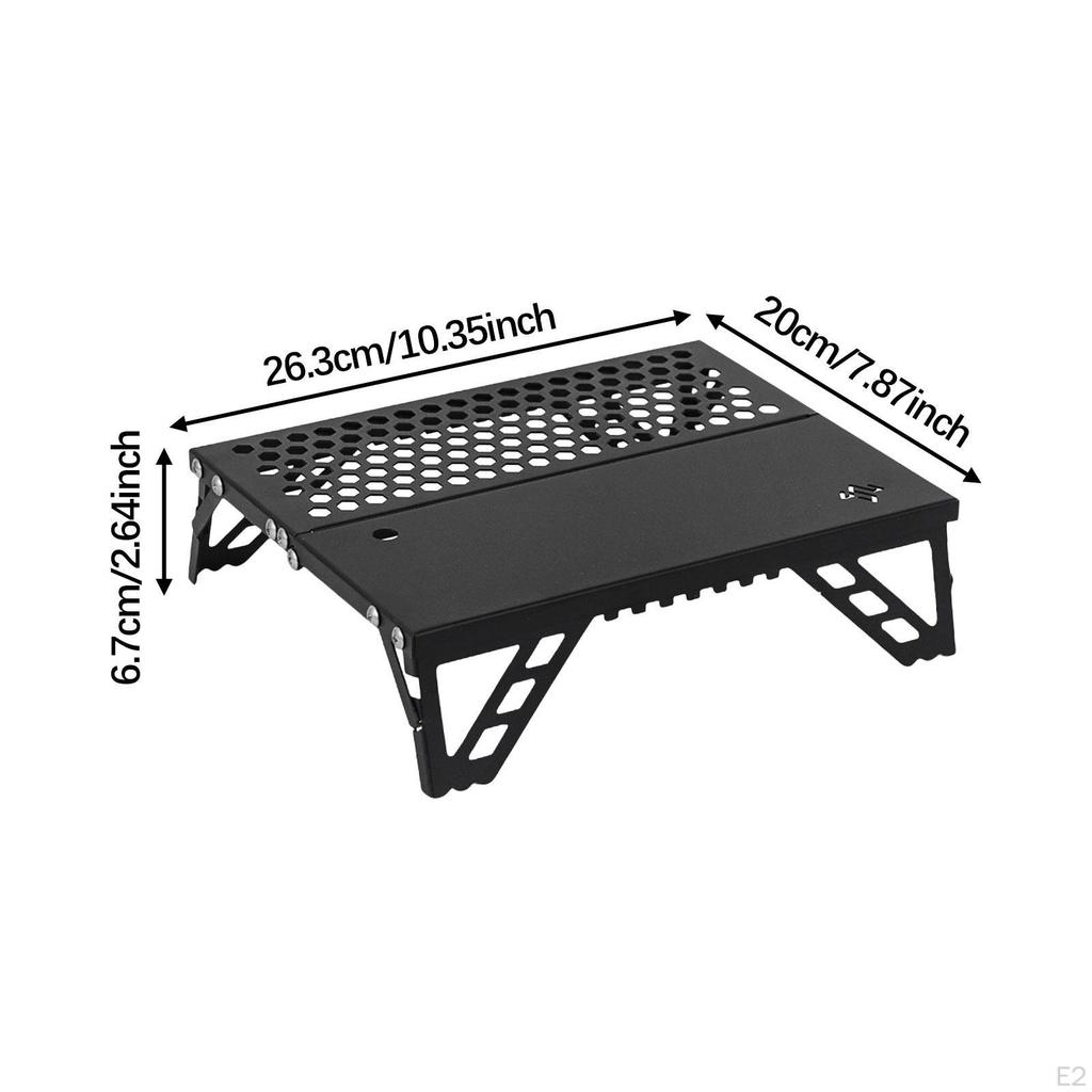 Folding Camping Table Ultralight Desk Versatile Practical Mini Low Beach for Sand Barbecue