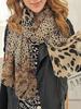 2026 Fashion Printed Leopard Chiffon Hijab Scarf Women Pareo Lady Bandanas Beach Towels Summer Muslim Veil Wrap Female Foulard