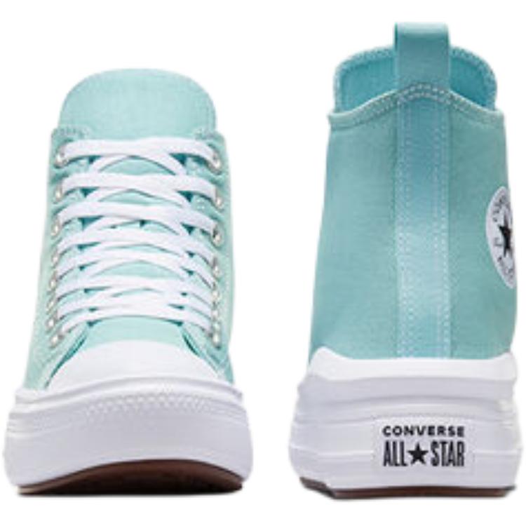 Converse Chuck Taylor All Star Move Platform High GS Vernal Pool Dětské tenisky Modrá Bílá Černá A10703C